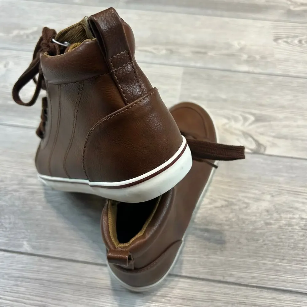 Cat & Jack Boys' Florian High-Top Sneakers - Size 5 - NWT